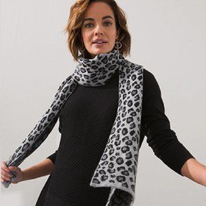 Ann Taylor // Leopard Print Scarf
